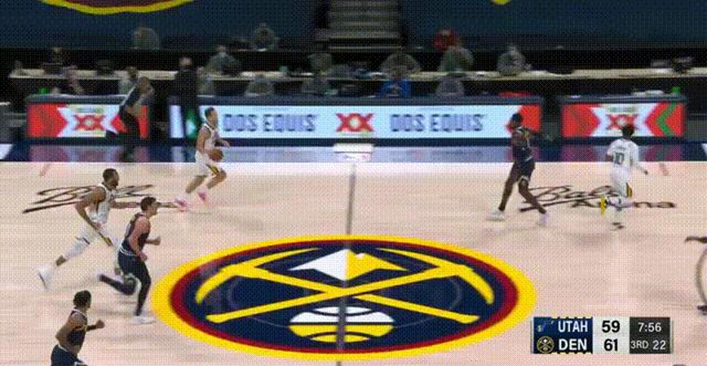 爱游戏2026-掘金逆转新疆队，戈贝尔带队取胜